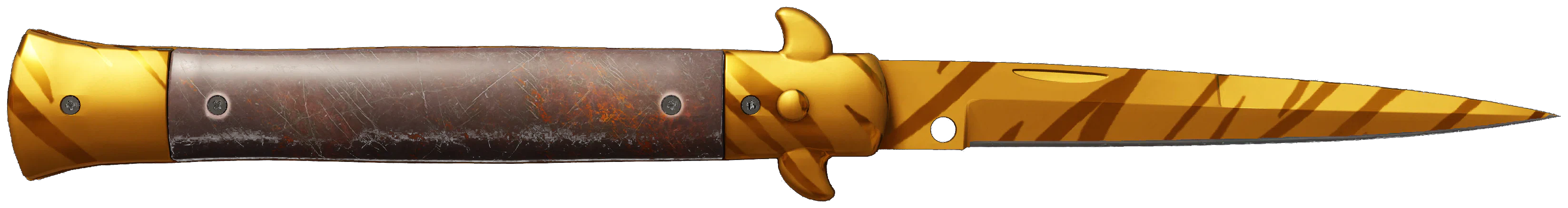 ★ Stiletto Knife | Tiger Tooth CS2 skin — open high-resolution image