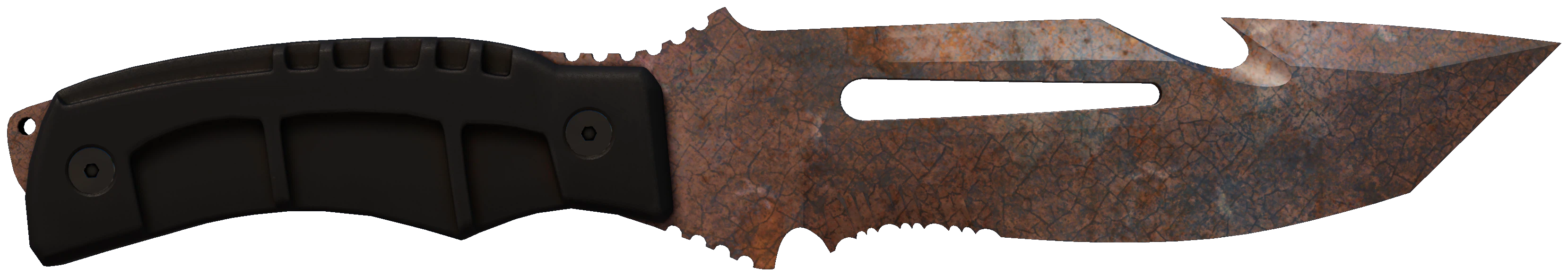 ★ Survival Knife | Rust Coat representative Well-Worn wear preview