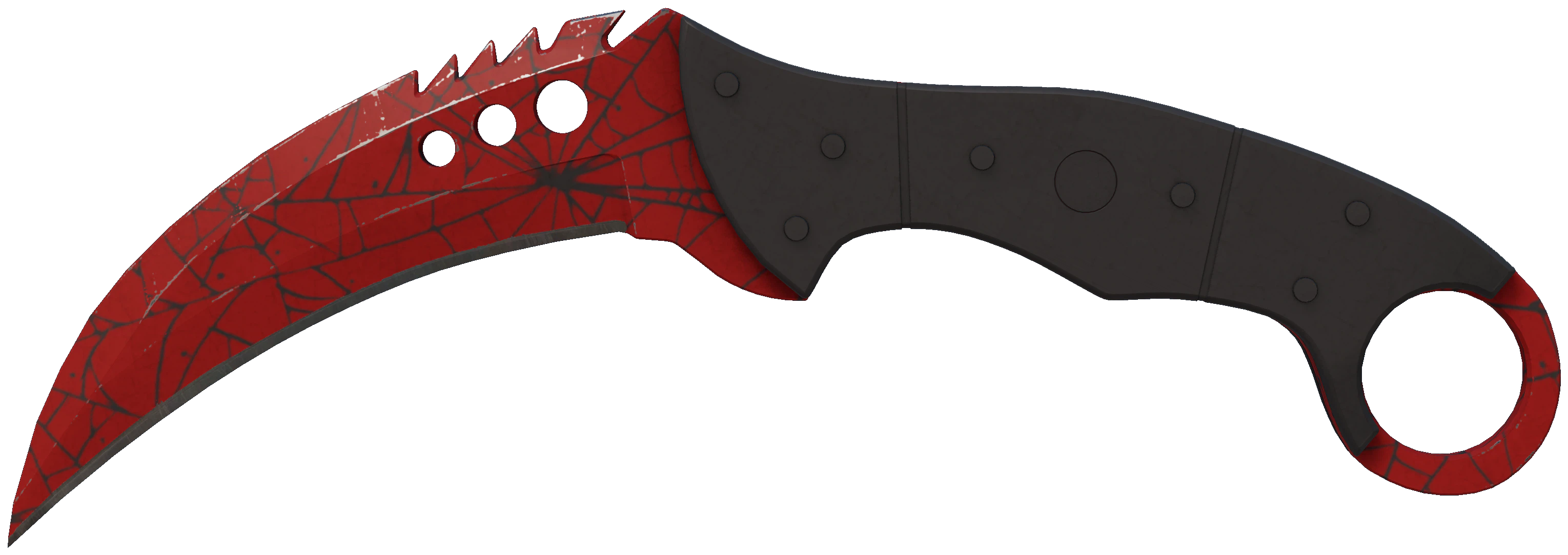 ★ Talon Knife | Crimson Web representative Minimal Wear wear preview