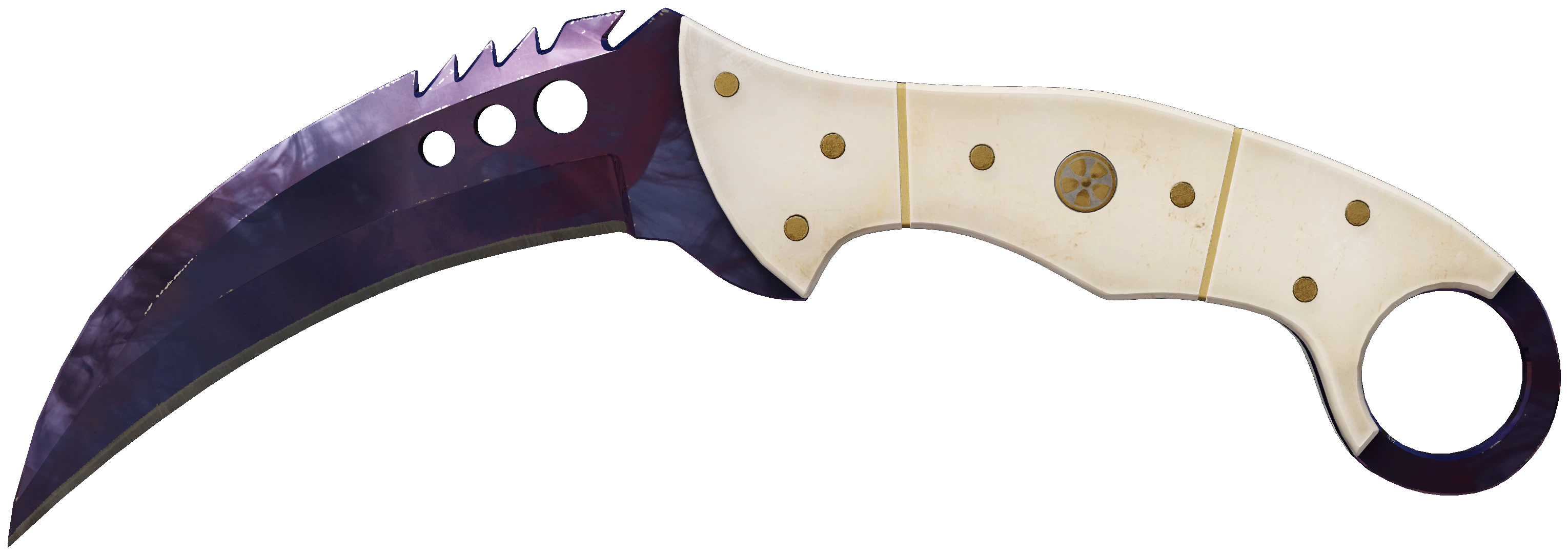 ★ Talon Knife | Doppler Black Pearl representative Minimal Wear wear preview