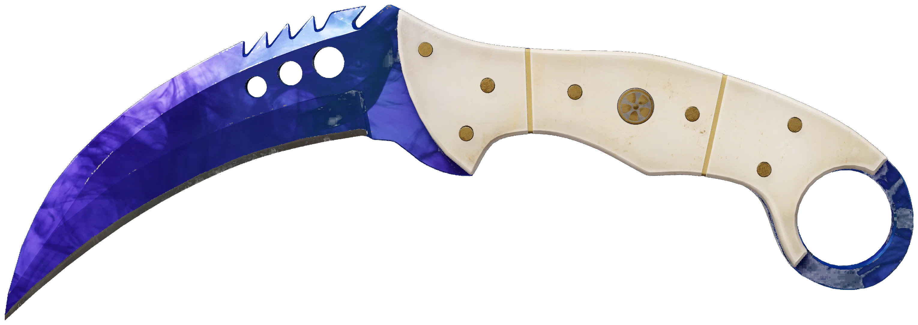 ★ Talon Knife | Doppler Sapphire representative Minimal Wear wear preview
