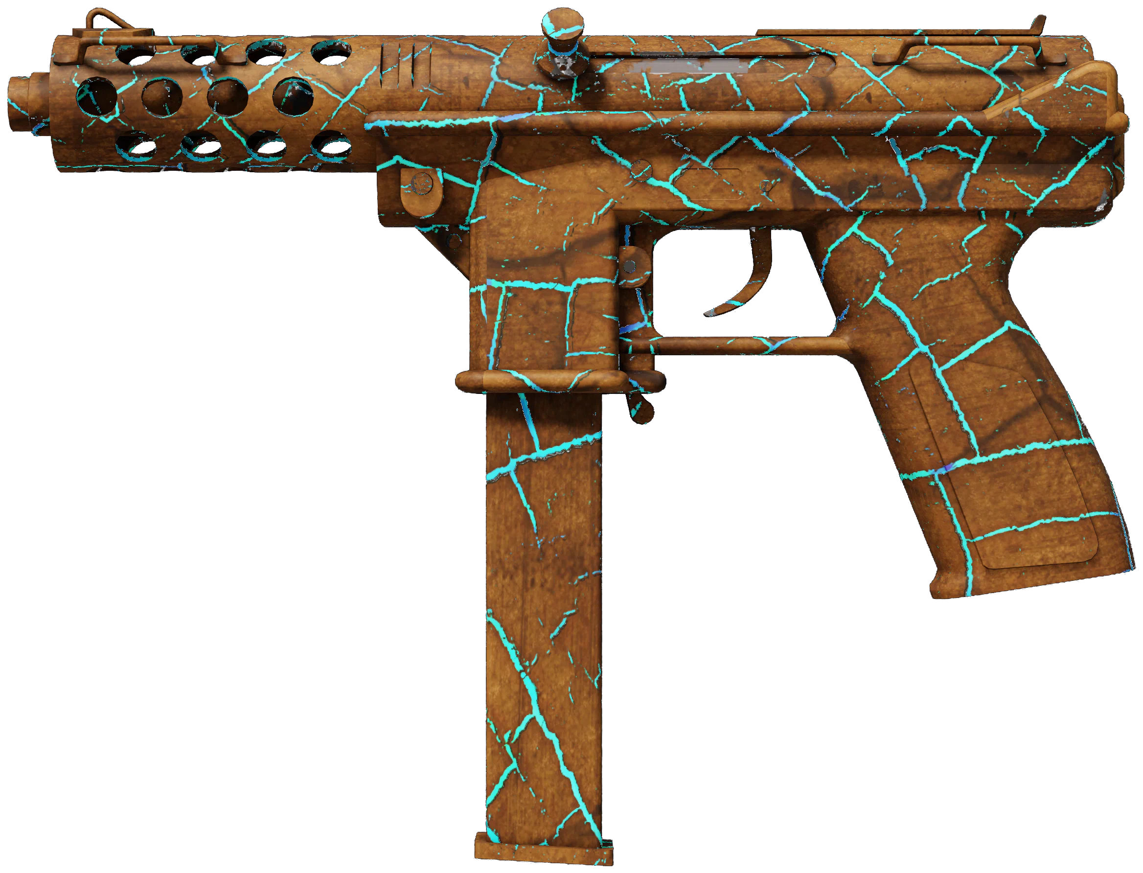 Tec-9 | Cracked Opal CS2 skin — open high-resolution image