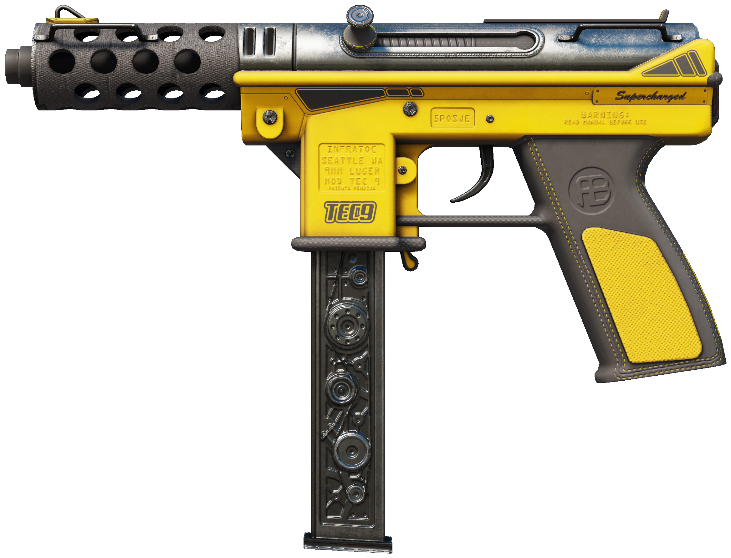 Tec-9 | Fuel Injector CS2 skin — open high-resolution image