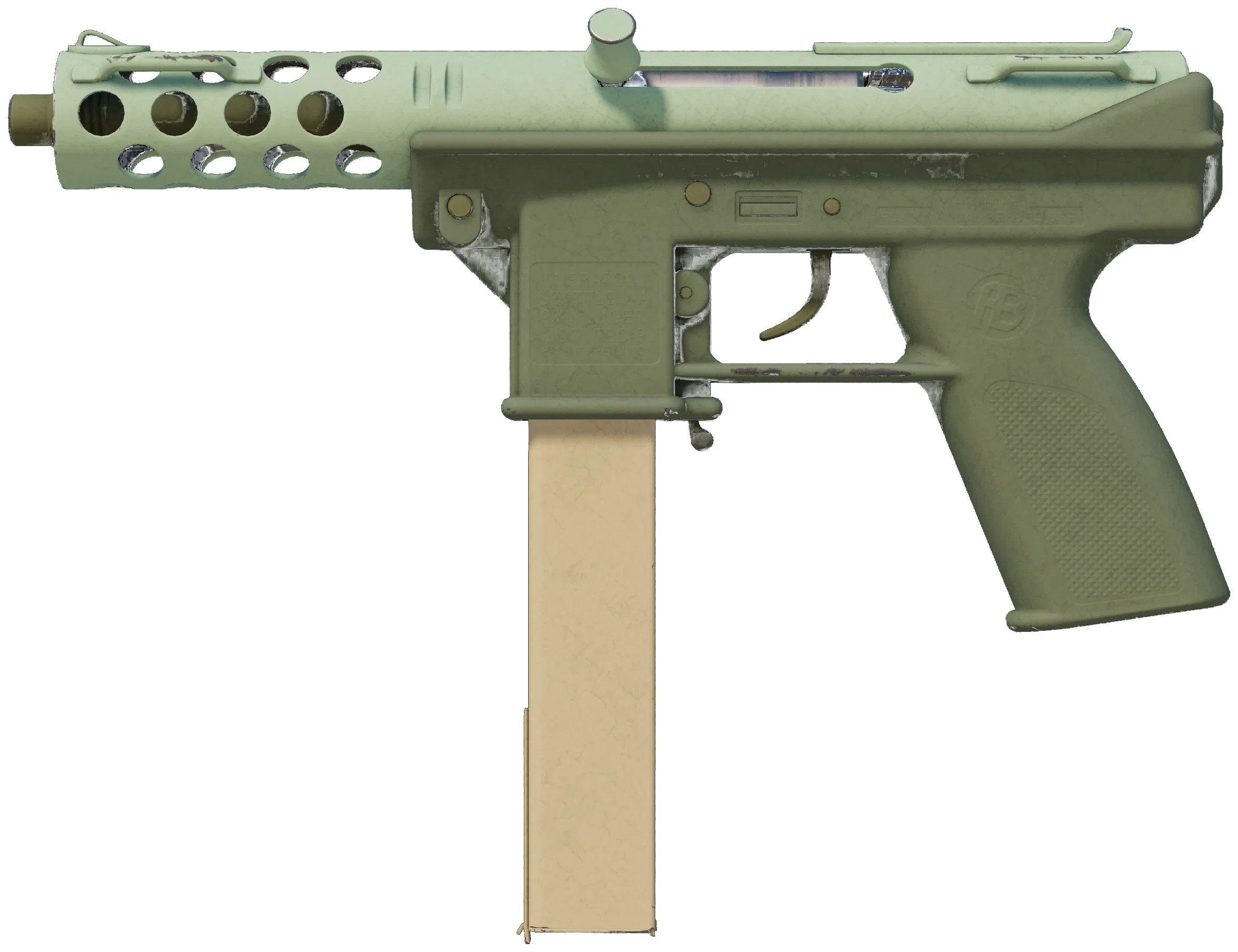 Tec-9 | Groundwater representative Minimal Wear wear preview