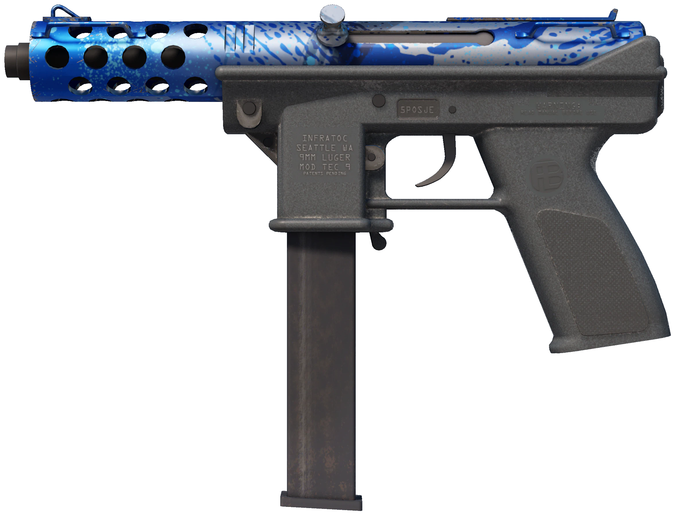 Tec-9 | Ice Cap CS2 skin — open high-resolution image