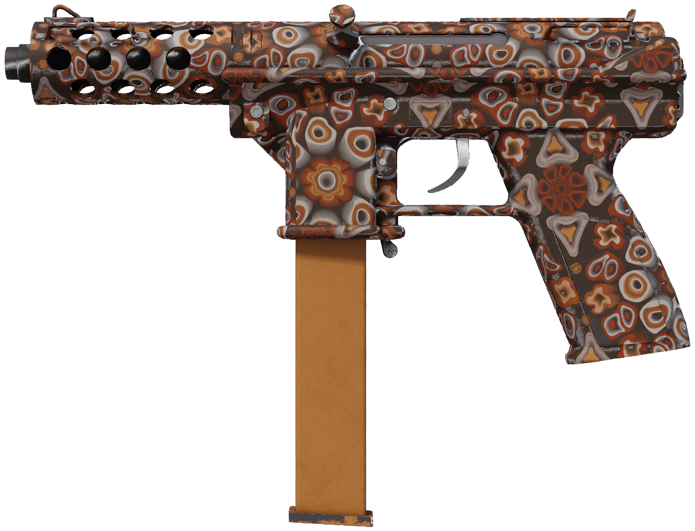 Tec-9 | Orange Murano representative Minimal Wear wear preview