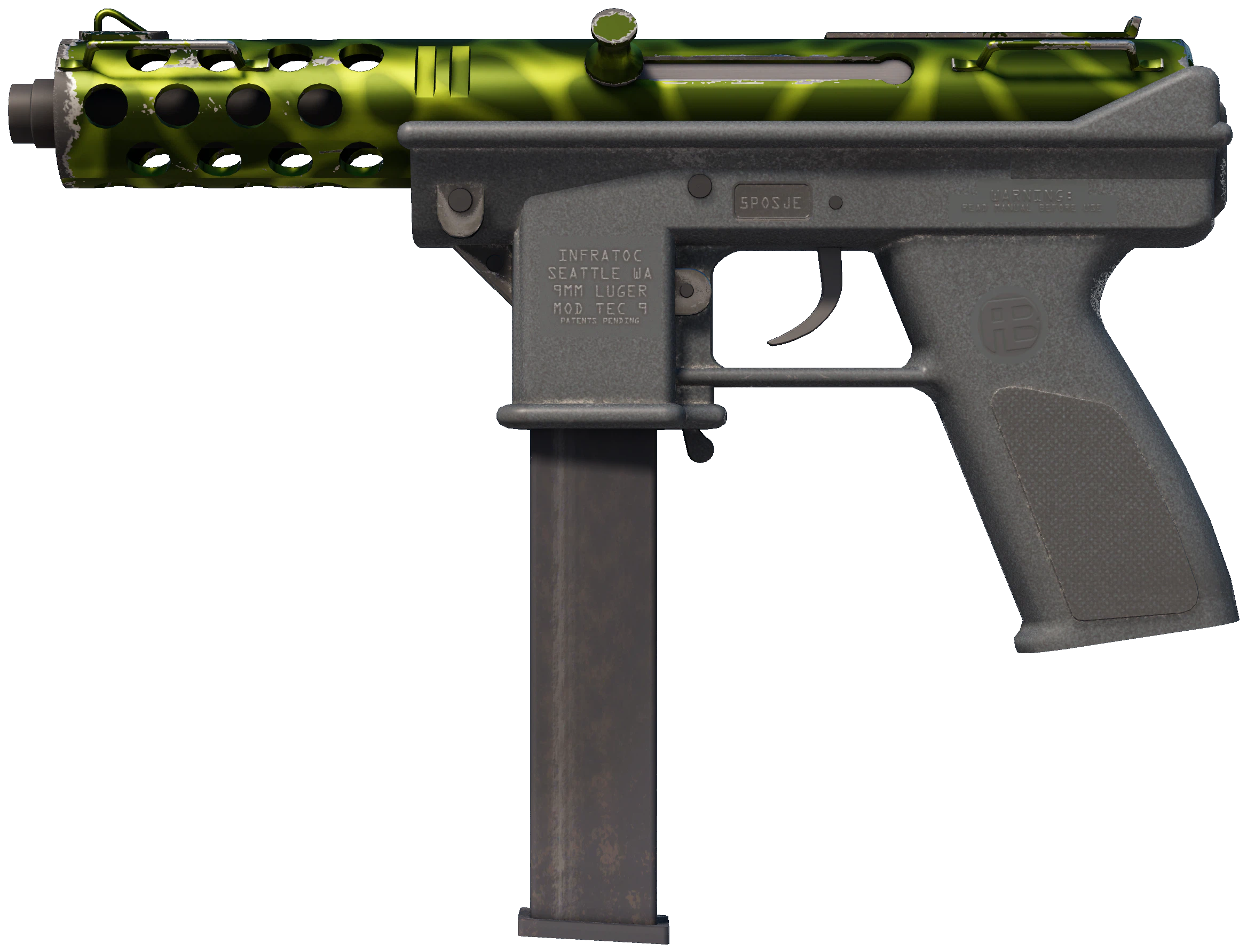 Tec-9 | Ossified representative Minimal Wear wear preview