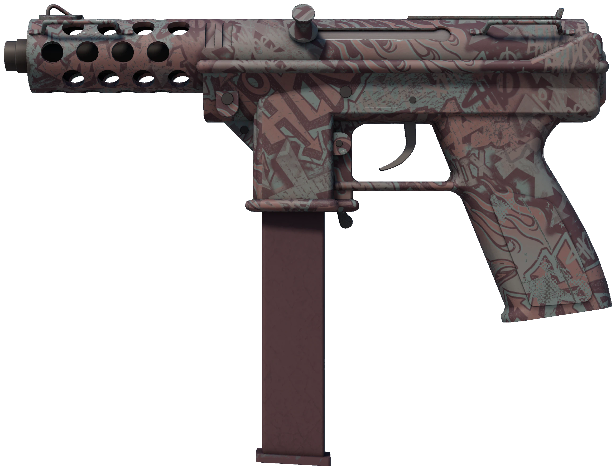 Tec-9 | Phoenix Chalk CS2 skin — open high-resolution image