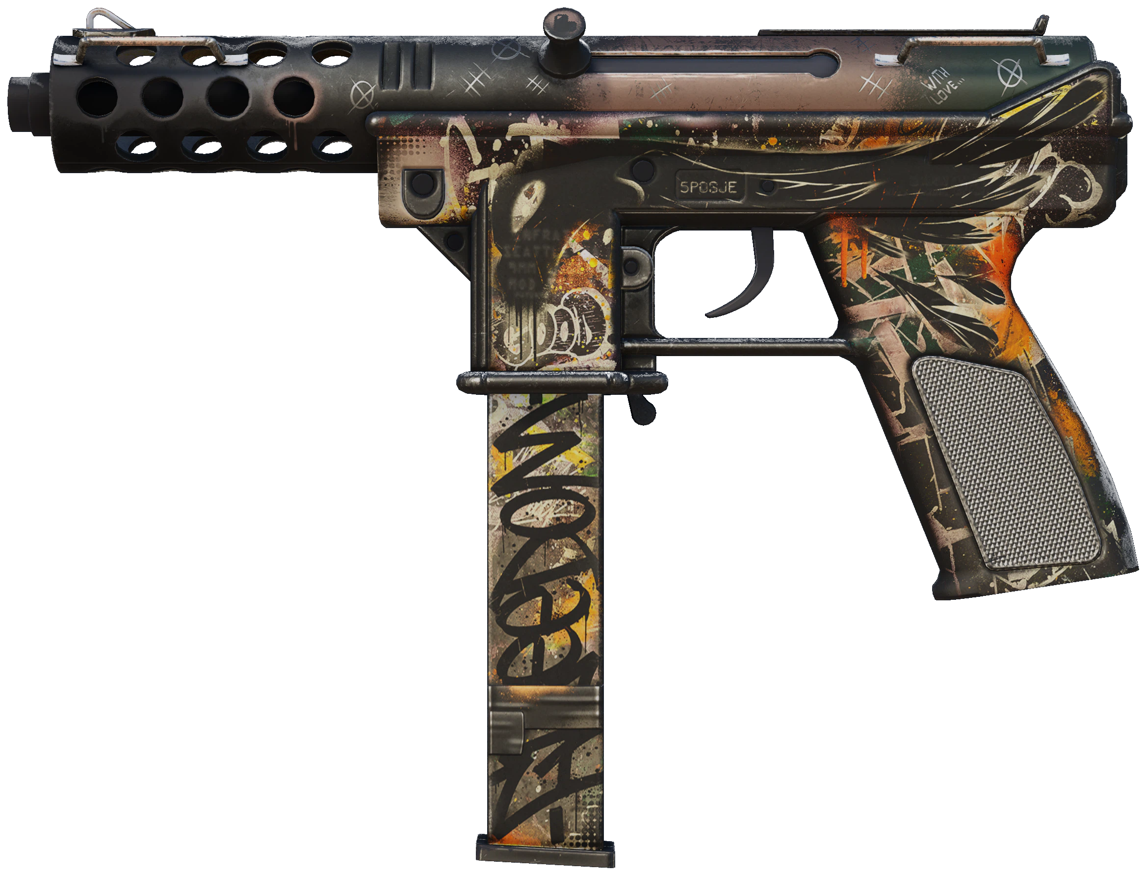 Tec-9 | Rebel representative Minimal Wear wear preview