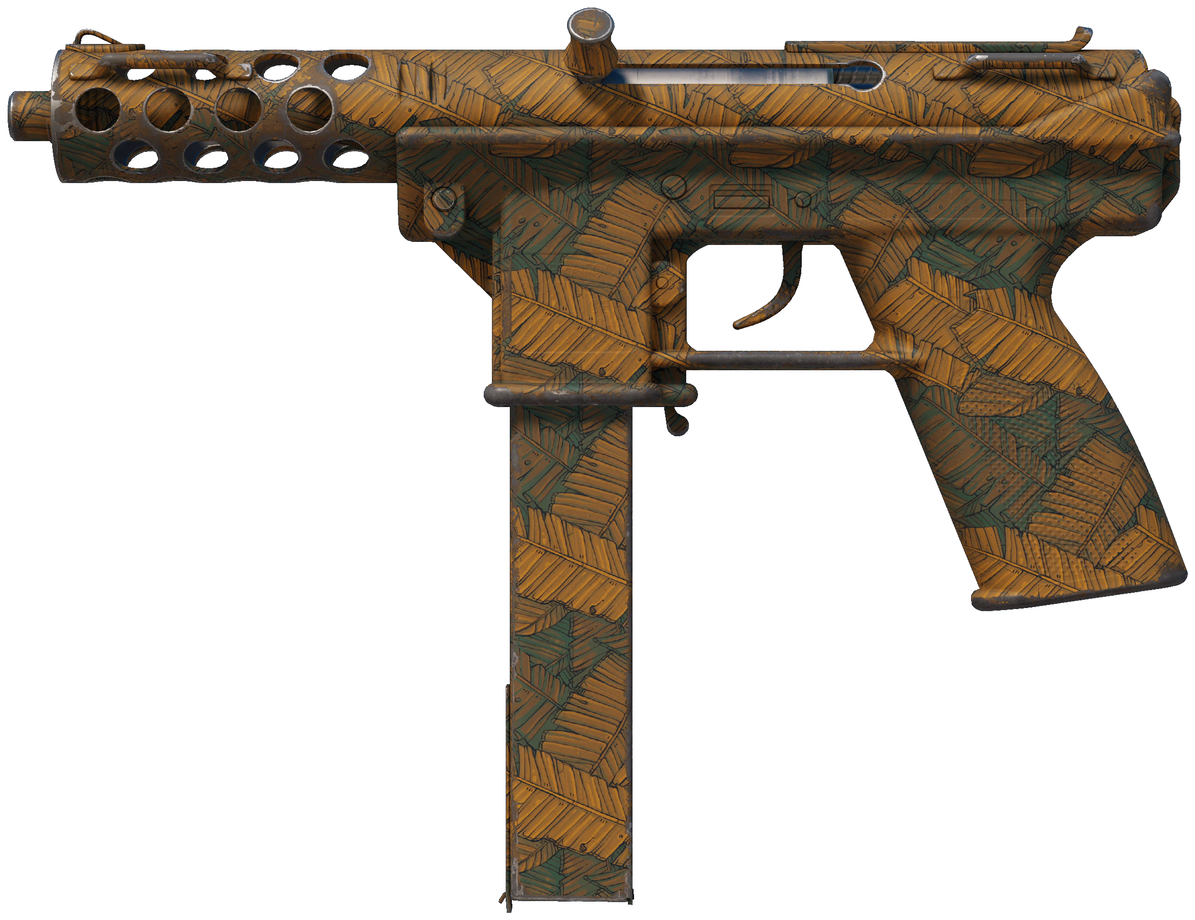 Tec-9 | Rust Leaf representative Minimal Wear wear preview