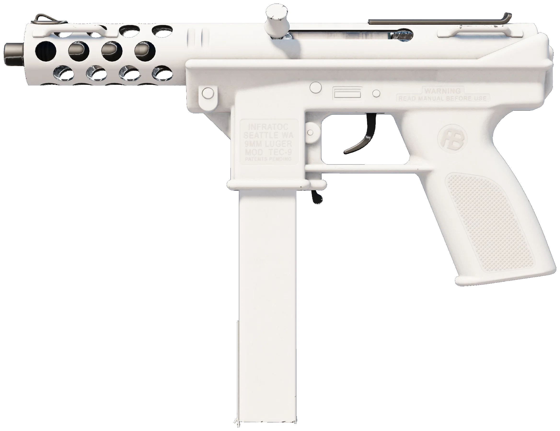 Tec-9 | Whiteout CS2 skin — open high-resolution image
