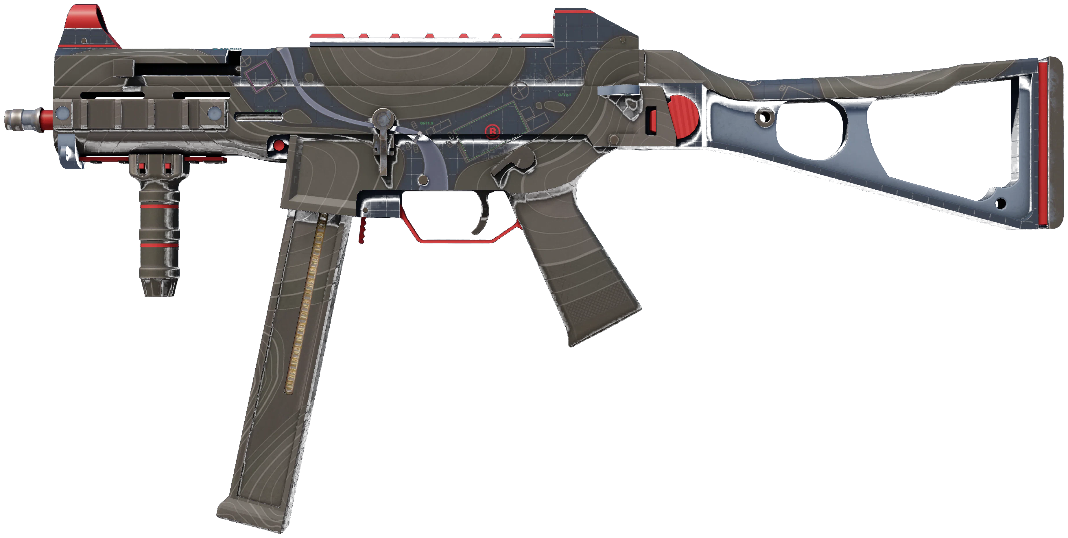 UMP-45 | Briefing CS2 skin — open high-resolution image