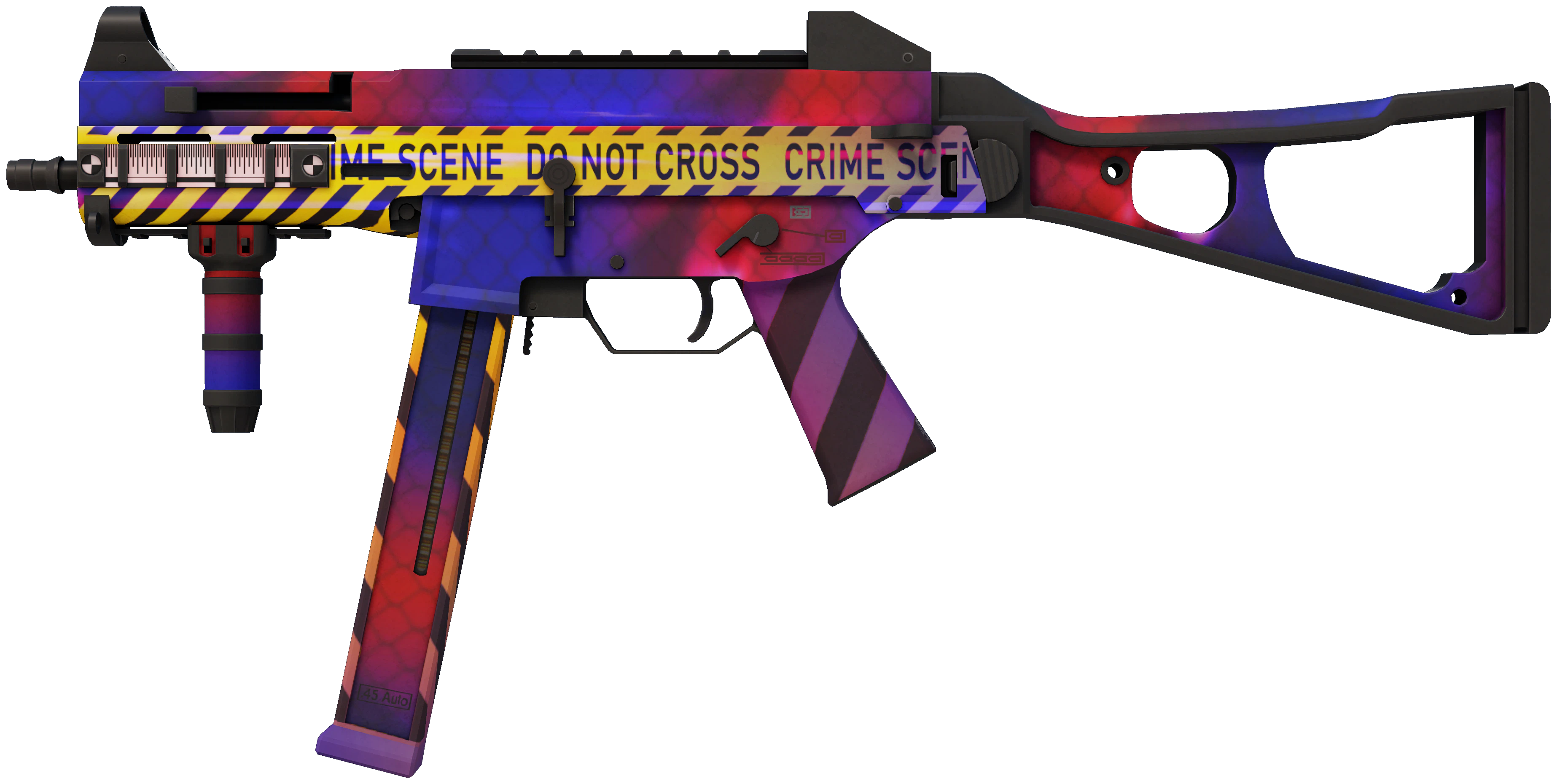 UMP-45 | Crime Scene representative Minimal Wear wear preview