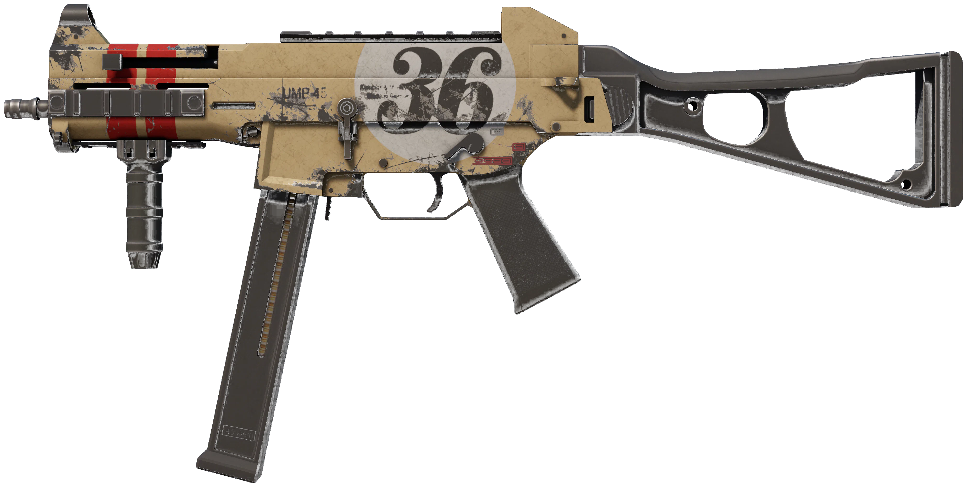 UMP-45 | Grand Prix representative Field-Tested wear preview