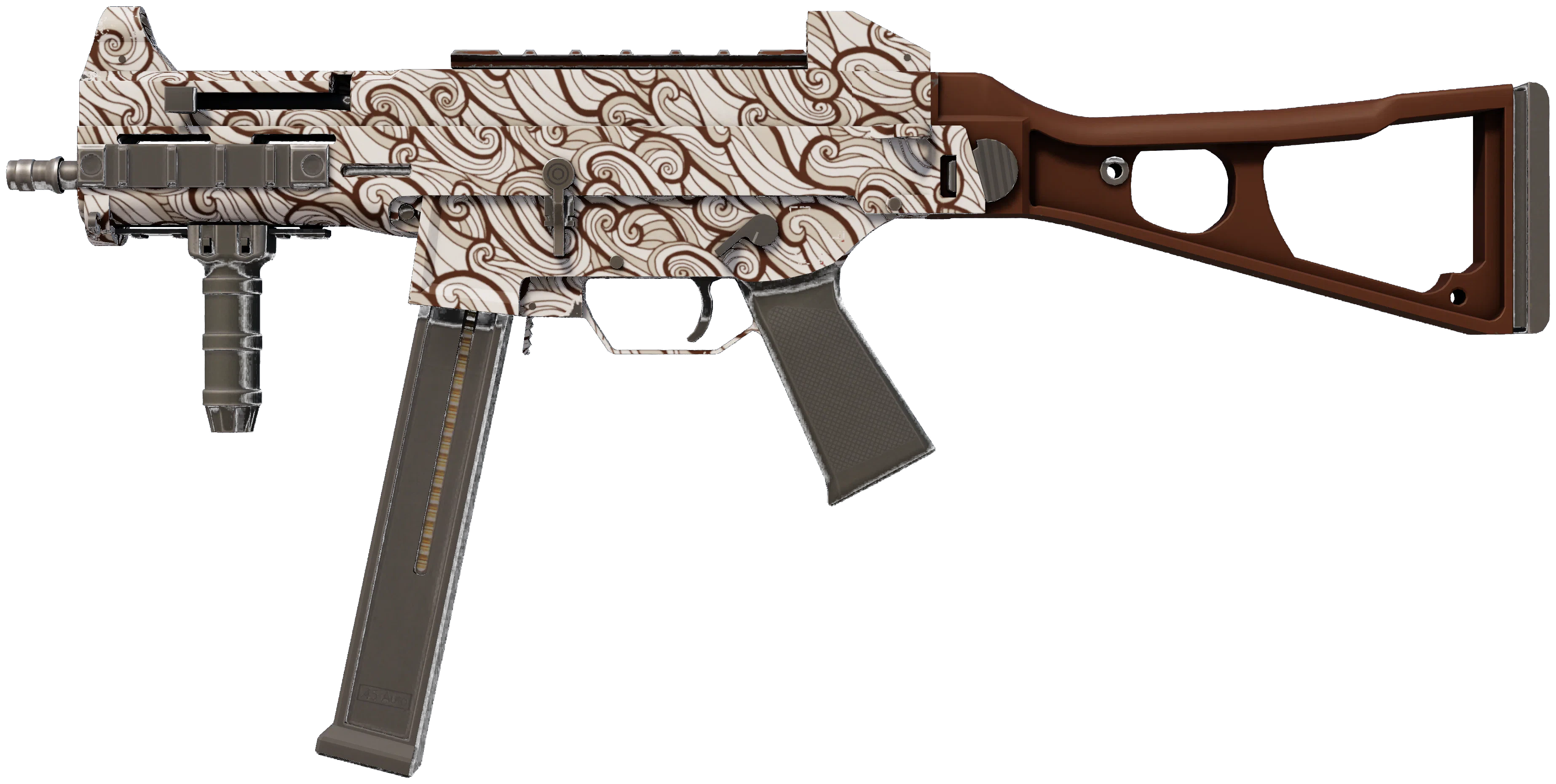 UMP-45 | Gunsmoke CS2 skin — open high-resolution image