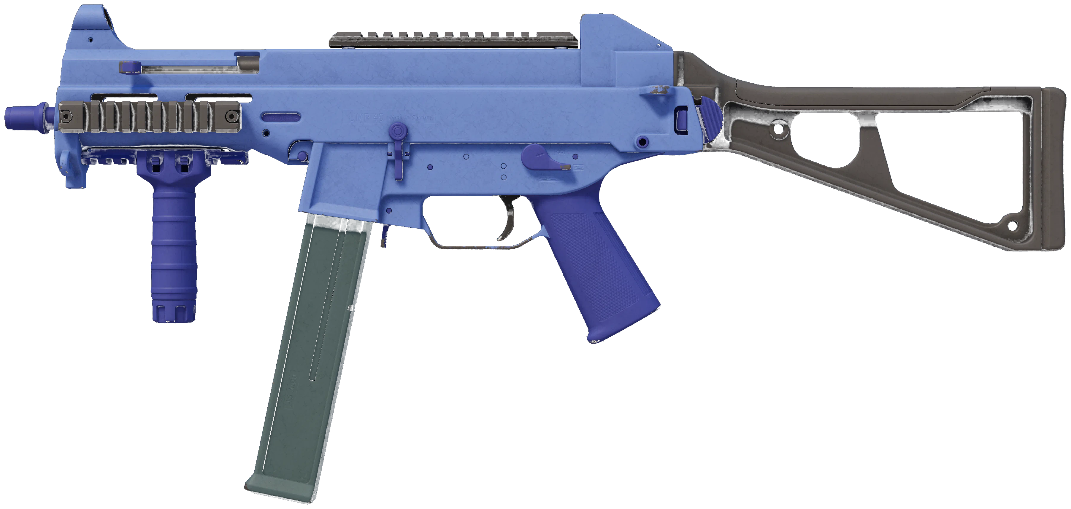 UMP-45 | Indigo representative Minimal Wear wear preview