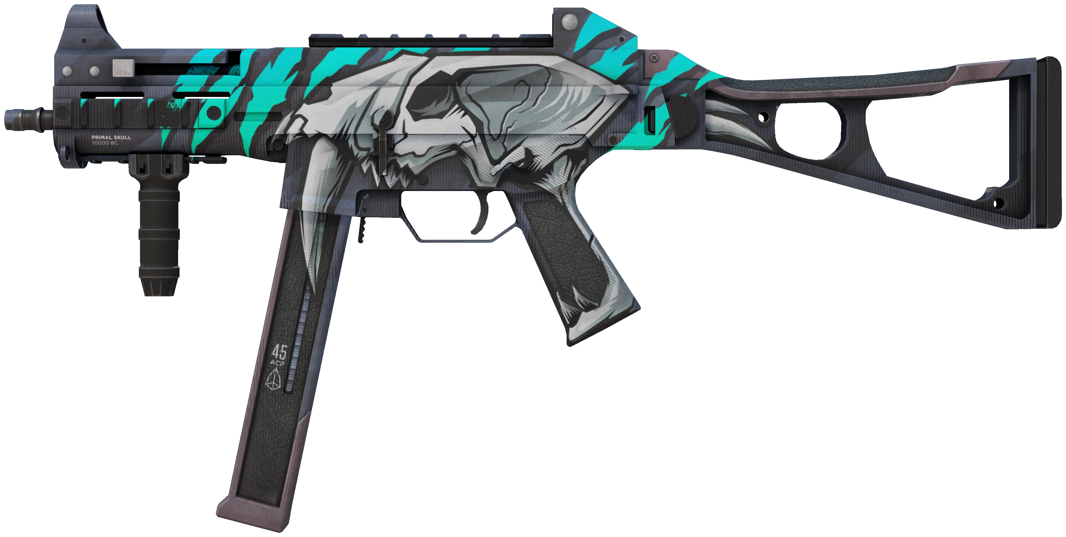 UMP-45 | Primal Saber representative Minimal Wear wear preview