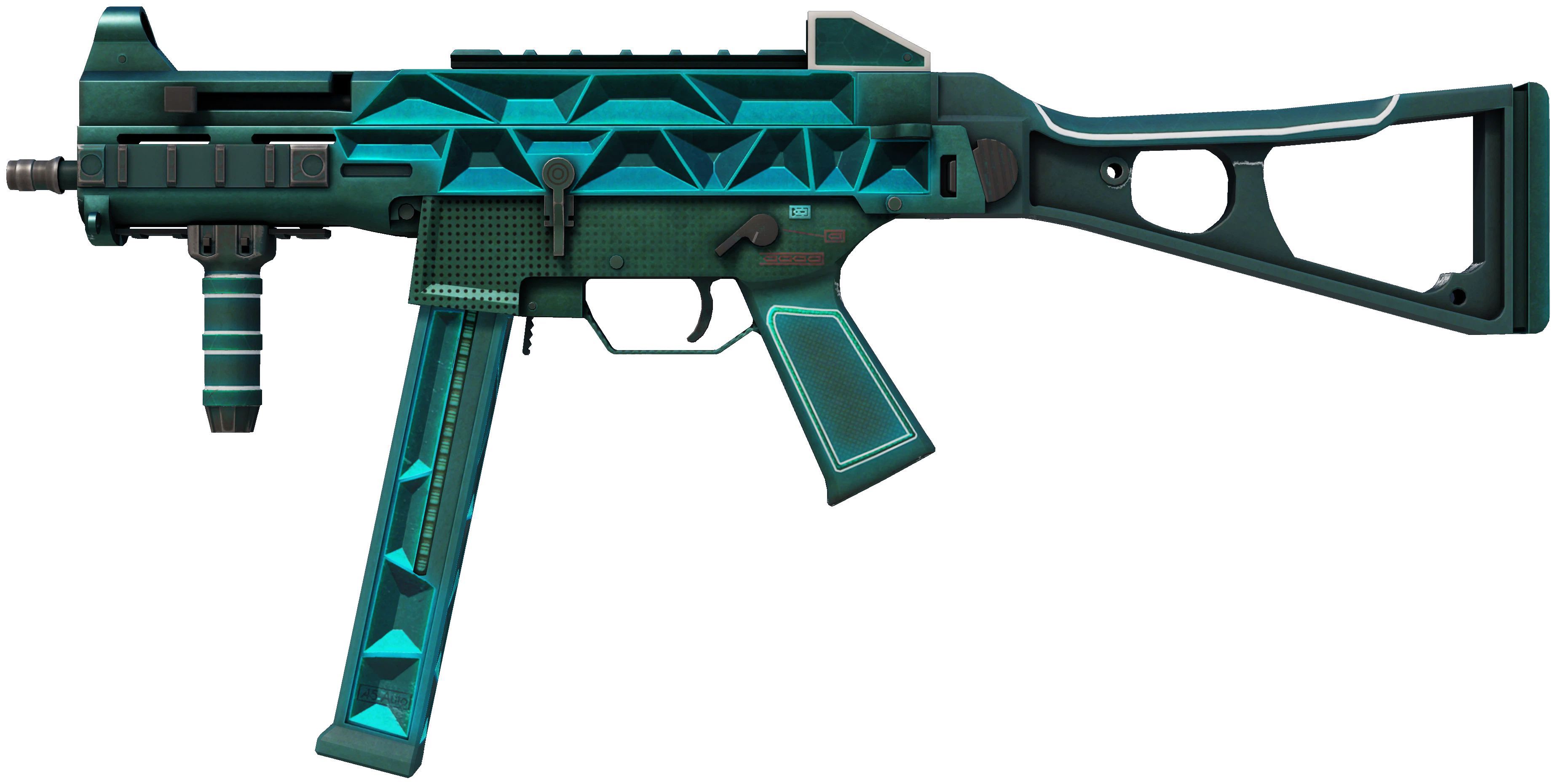UMP-45 | Scaffold representative Minimal Wear wear preview