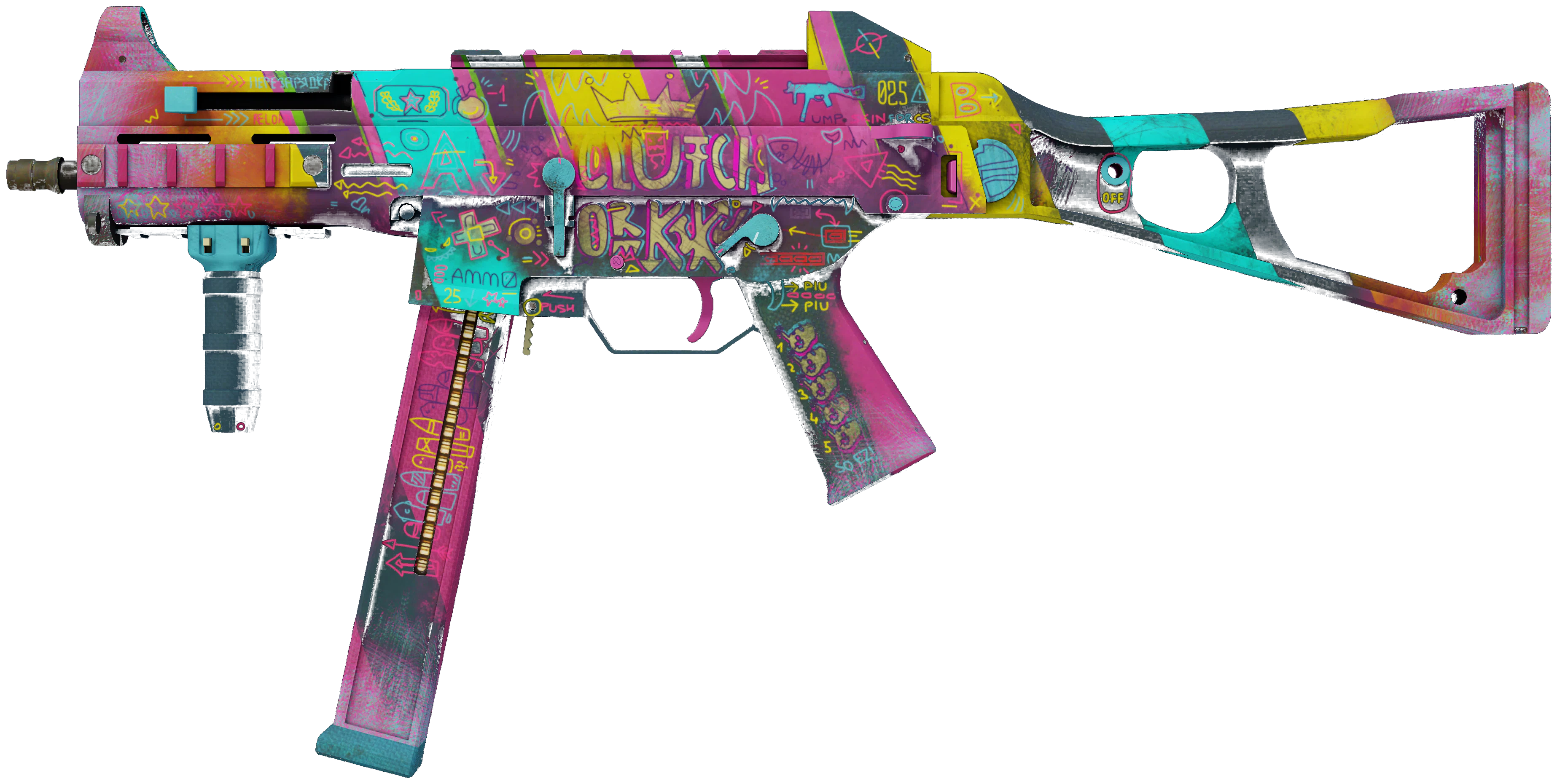 UMP-45 | Wild Child CS2 skin — open high-resolution image