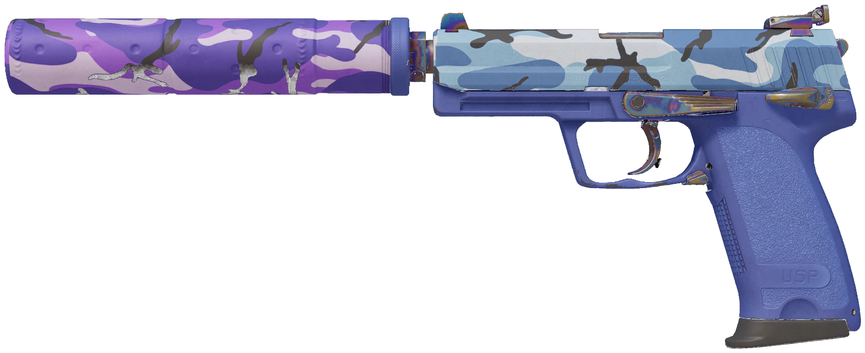 USP-S | Alpine Camo representative Minimal Wear wear preview