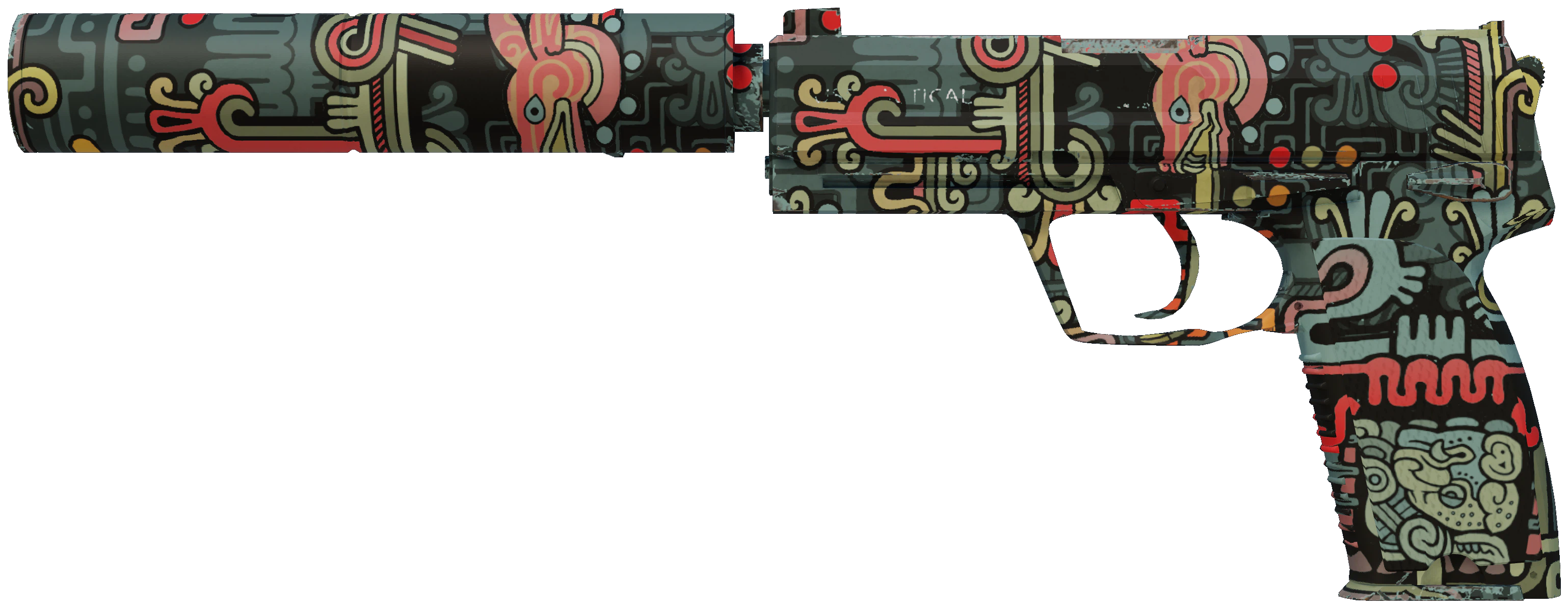 USP-S | Ancient Visions CS2 skin — open high-resolution image