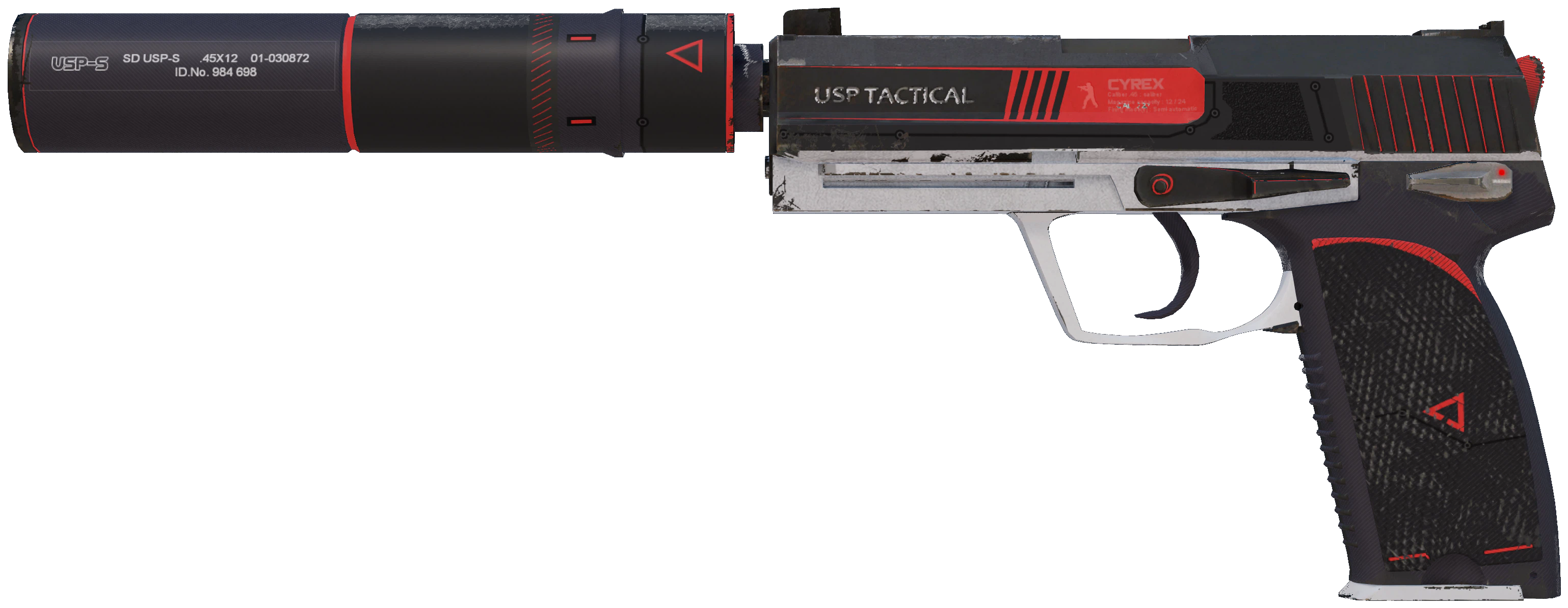 USP-S | Cyrex representative Minimal Wear wear preview