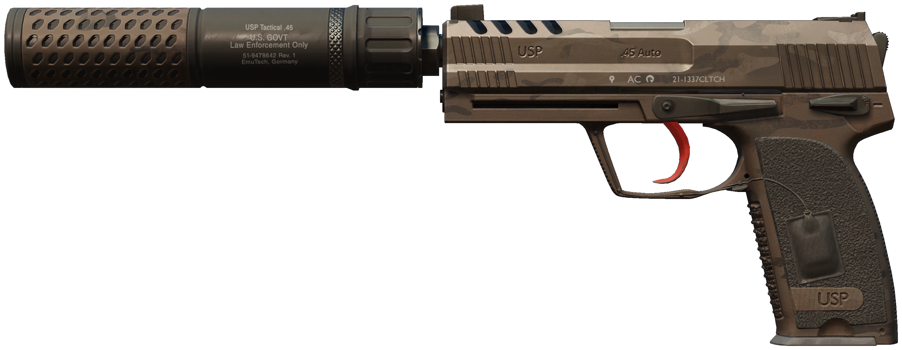 USP-S | Desert Tactical CS2 skin — open high-resolution image
