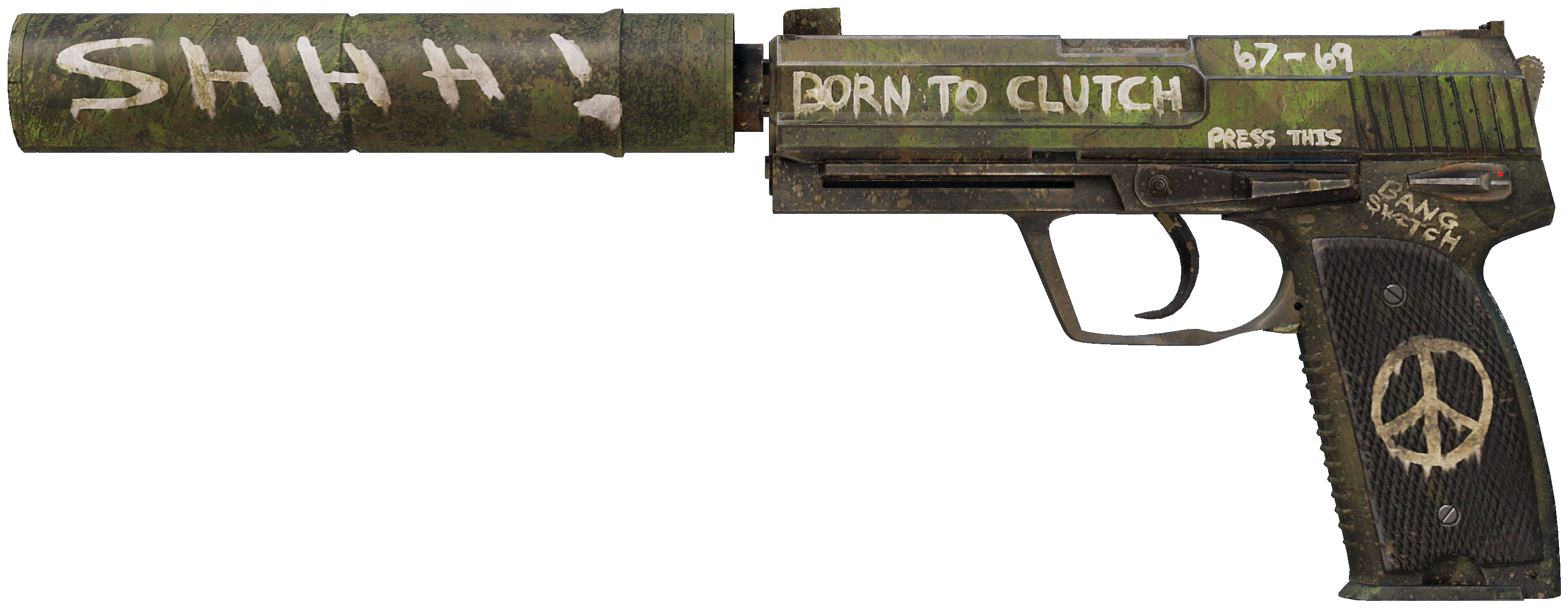 USP-S | Flashback CS2 skin — open high-resolution image