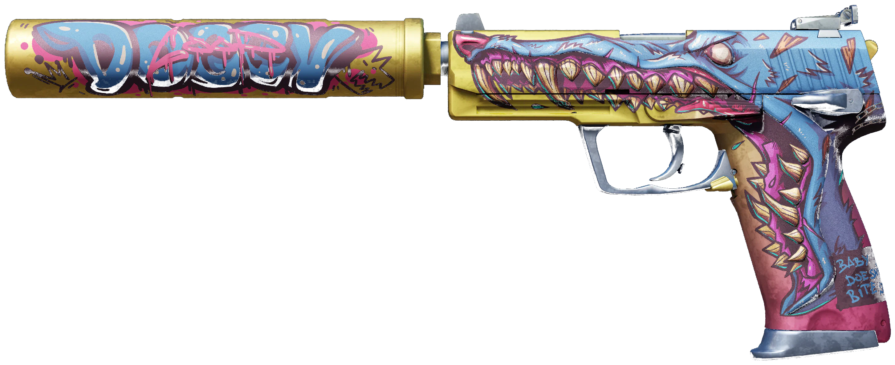 USP-S | Jawbreaker representative Minimal Wear wear preview
