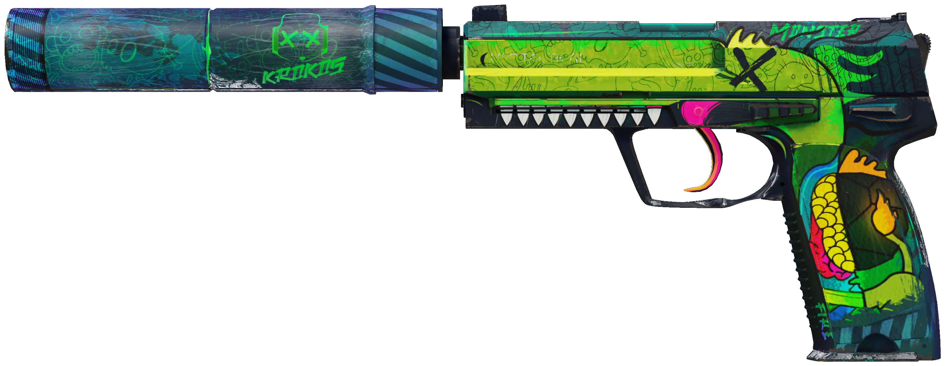 USP-S | Monster Mashup representative Minimal Wear wear preview