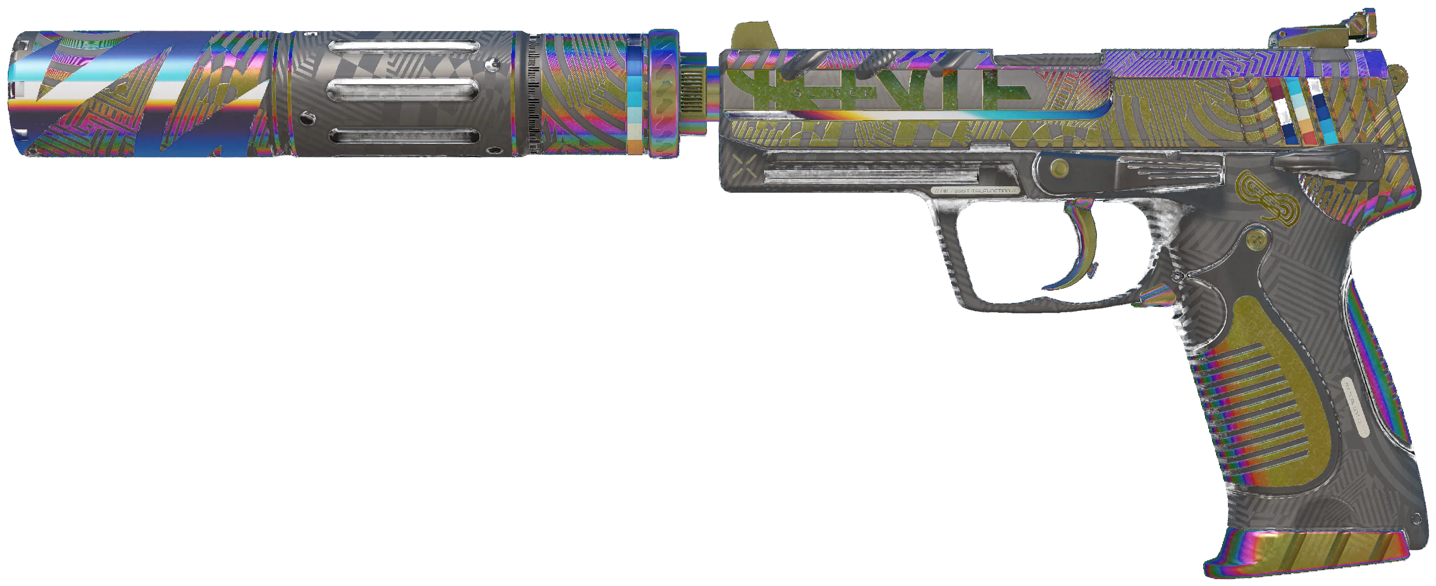 USP-S | Spiral Glitch CS2 skin — open high-resolution image