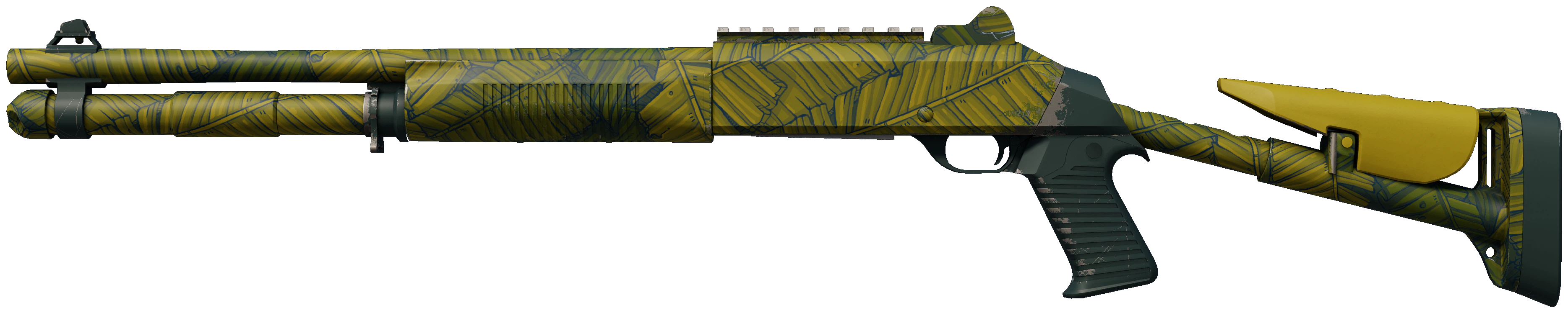 XM1014 | Banana Leaf CS2 skin — open high-resolution image
