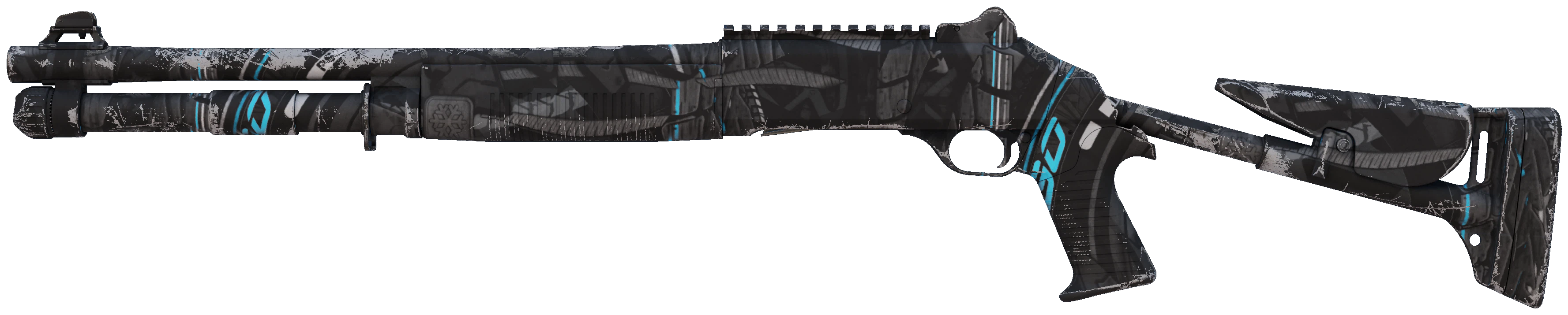 XM1014 | Blue Tire representative Minimal Wear wear preview
