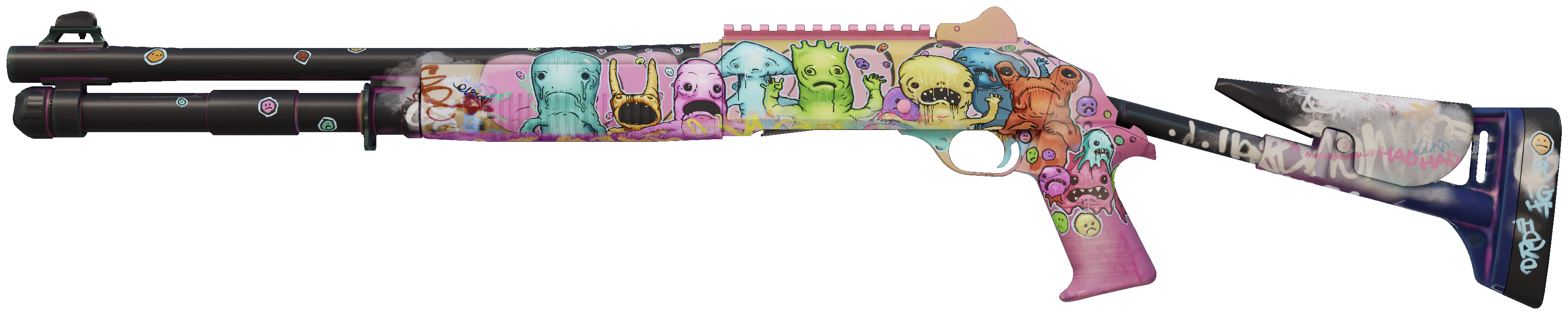 XM1014 | Monster Melt CS2 skin — open high-resolution image