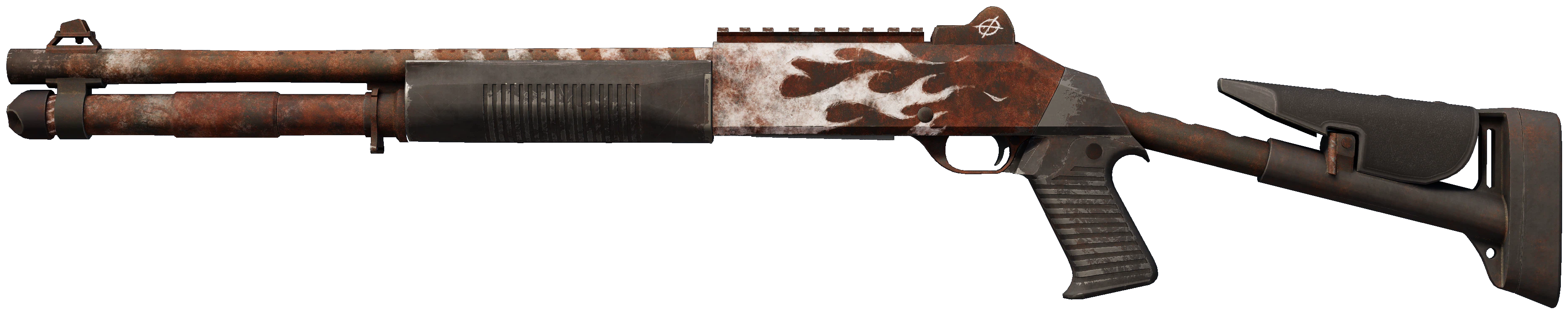 XM1014 | Oxide Blaze representative Minimal Wear wear preview