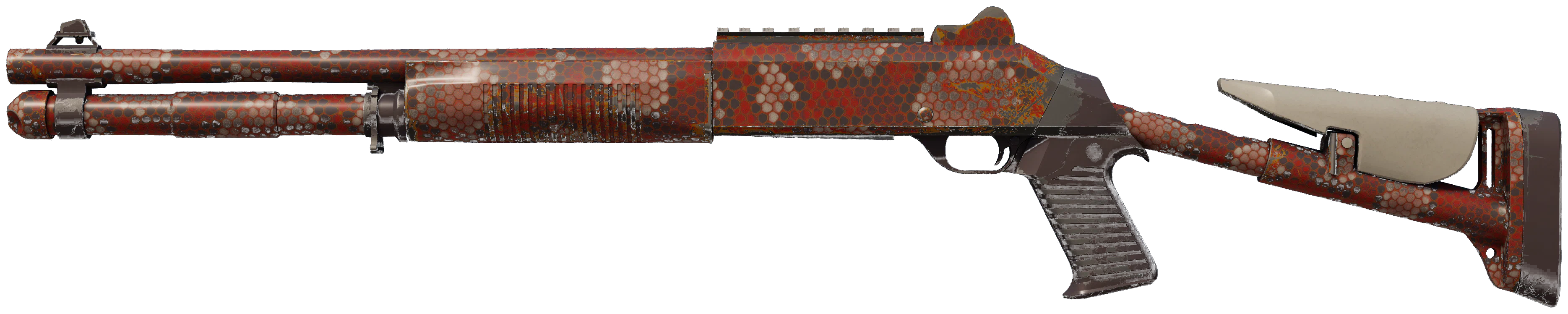 XM1014 | Red Python representative Minimal Wear wear preview