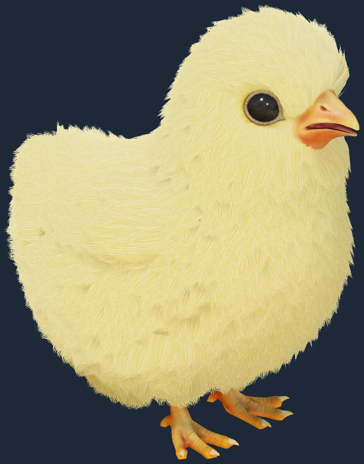 Render do modelo de Pintinha de Estimação